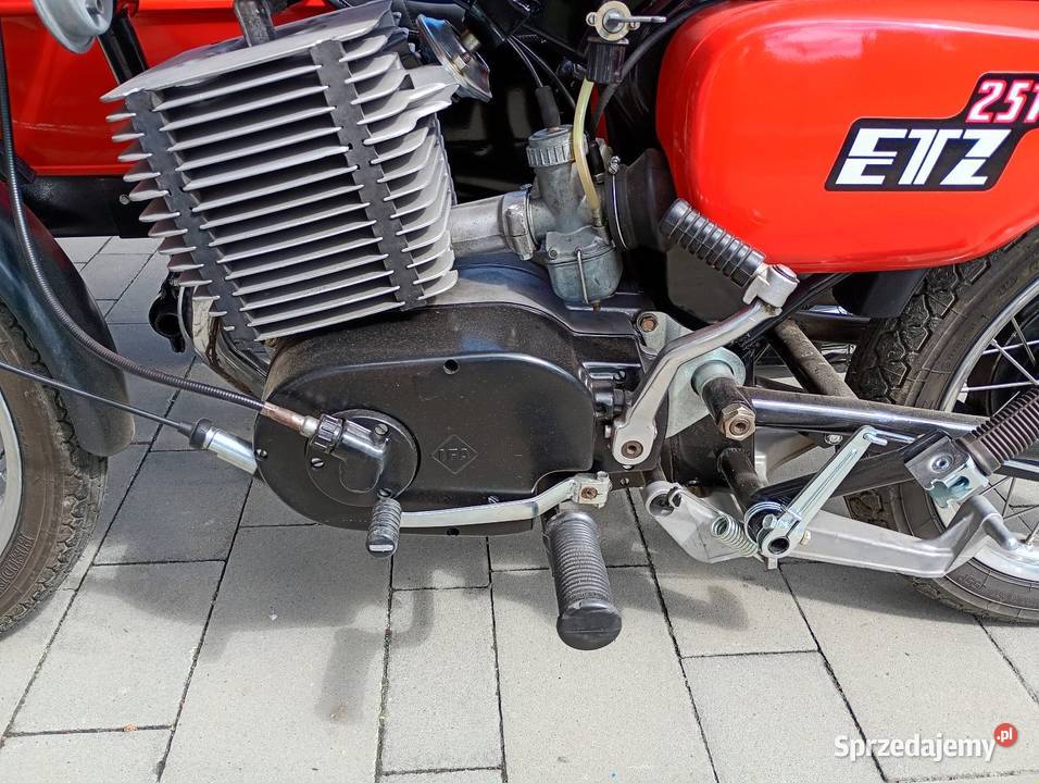 MZ etz 251 Gespann superelastik DDR NOWA Tarnowskie Góry sprzedam