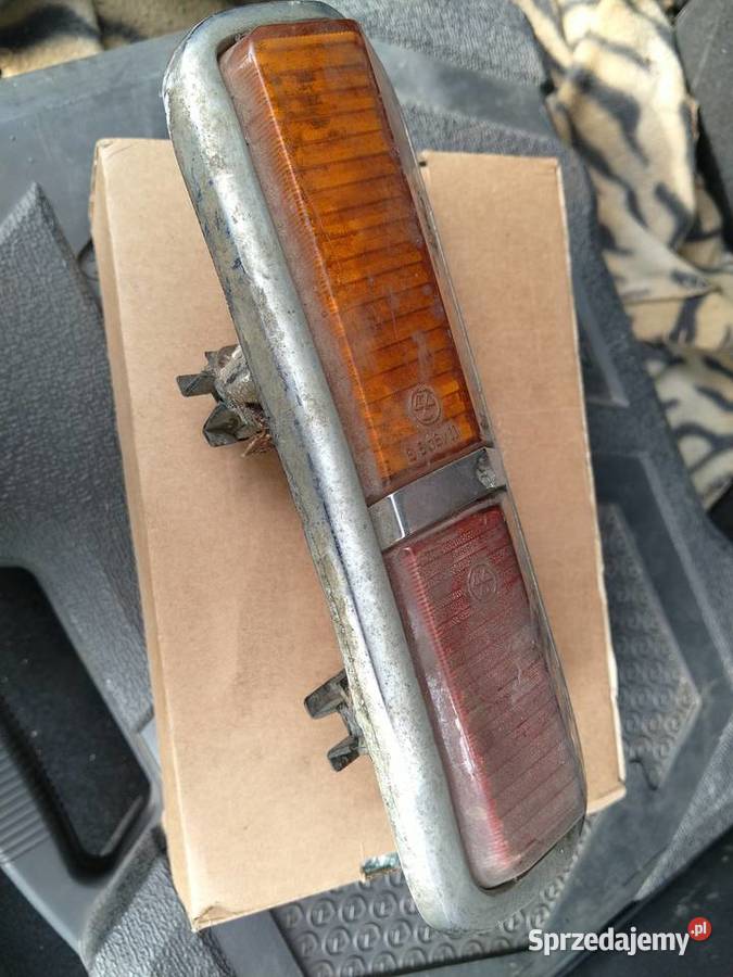Lampy fiat 125p pomarańczowa i czerwona Ełk sprzedam