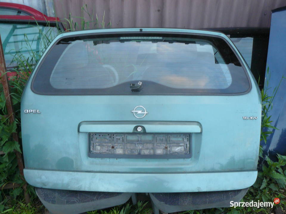 Klapa tylna Opel Astra G II kombi 9809 oliwkowa osobowe Kraków sprzedam