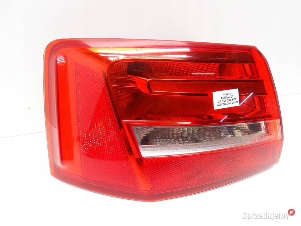 LAMPA LEWA LEWY TYŁ TYLNA W BŁOTNIK AUDI A6 C7 osobowe