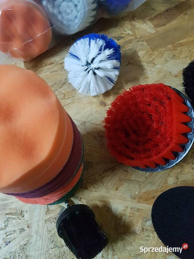SZCZOTKI CZYSZCZĄCE NA WKRĘTARKĘ 23 SZTUK vorfal Głogowa