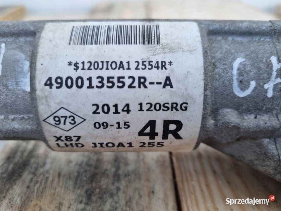 Renault Captur I MAGLOWNICA przekładnia Części samochodowe lubelskie Rudka