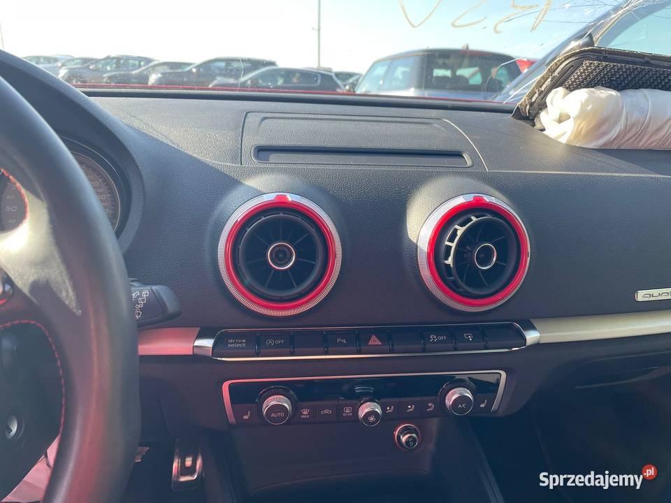 AUDI S3 III Quattro 20 TFSi 300 GQ487 czerwony Wrocław