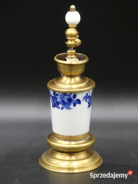 Piękny młynek do pieprzu z różami porcelana Poznań sprzedam