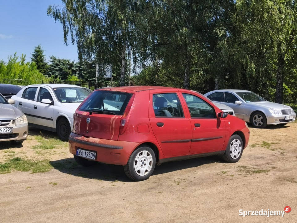 Fiat Punto 2004r 12 Benzyna 82000 Tanio Możliwa wspomaganie kierownicy mazowieckie Warszawa
