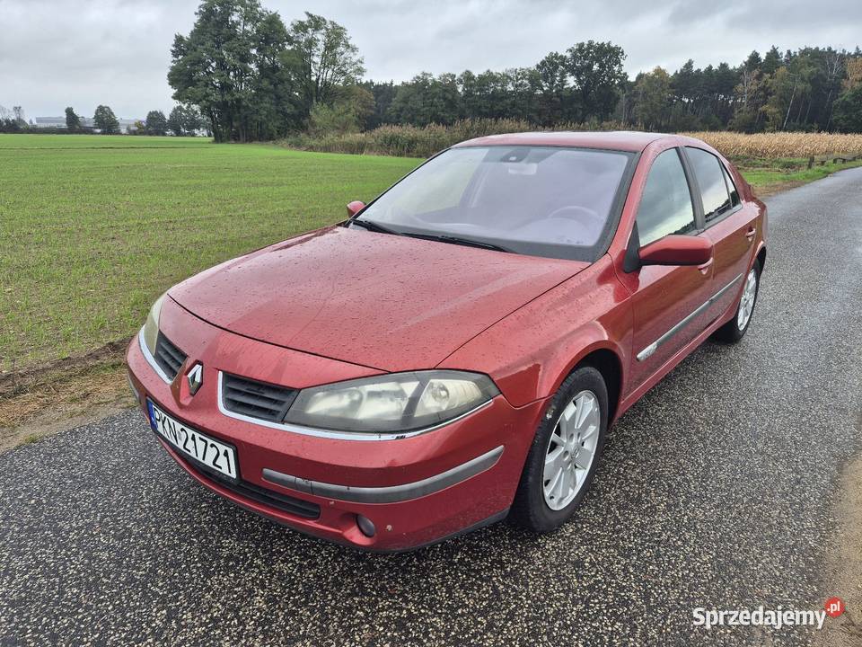 Renault Laguna II lift 20 b LPG do 2031r tempomat wielkopolskie