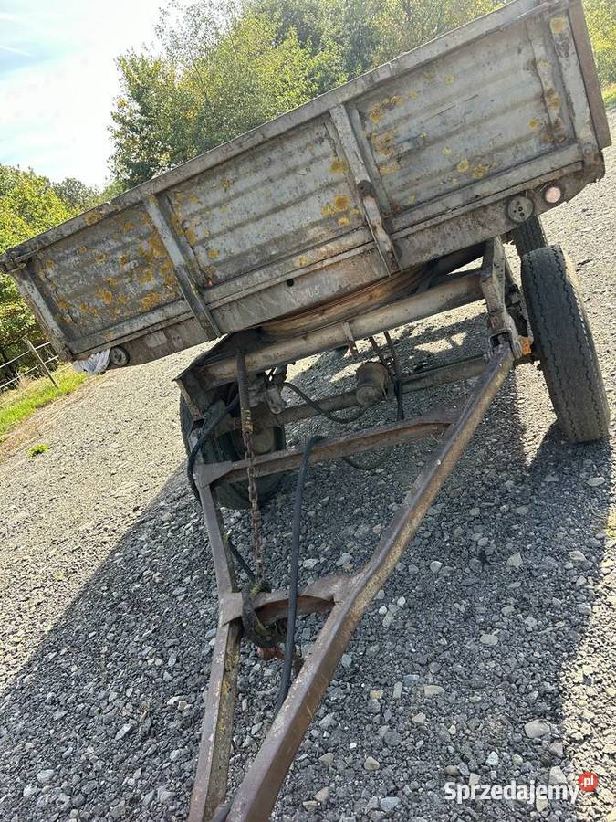 Przyczepa Rolnicza Autosan D 47 wywrotka 3 nieuszkodzony
