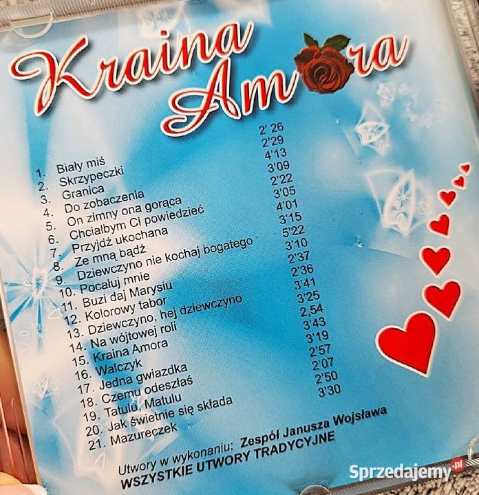 Kraina Amora składak muzyczny płyta CD Chełmno sprzedam