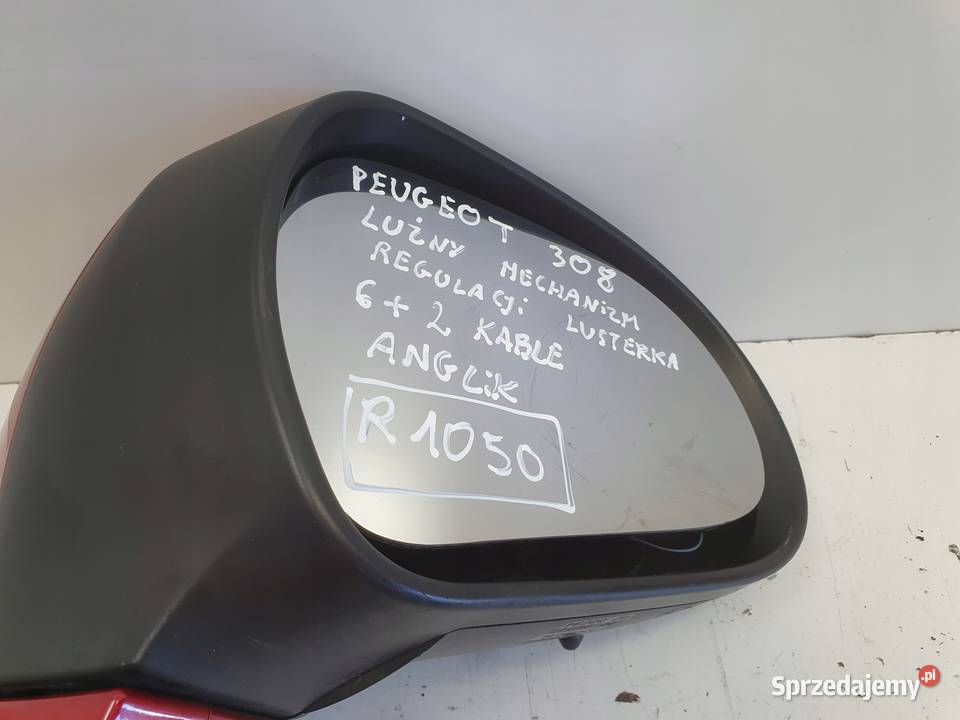 LUSTERKO PRAWE Peugeot 308 0713r PASAŻERA 62 8 osobowe Rudka sprzedam