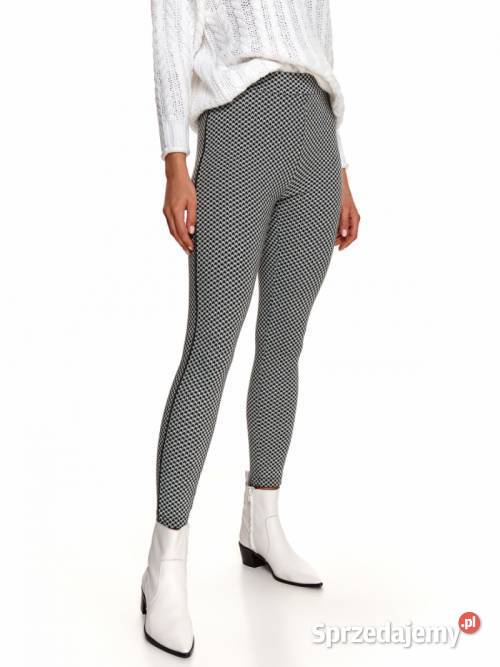 spodnielegginsy pepitka Top Secret czarny Olkusz