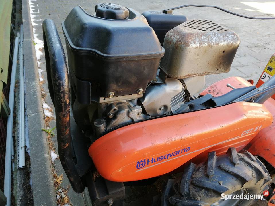 Glebogryzarka spalinowa z napędem Husqvarna