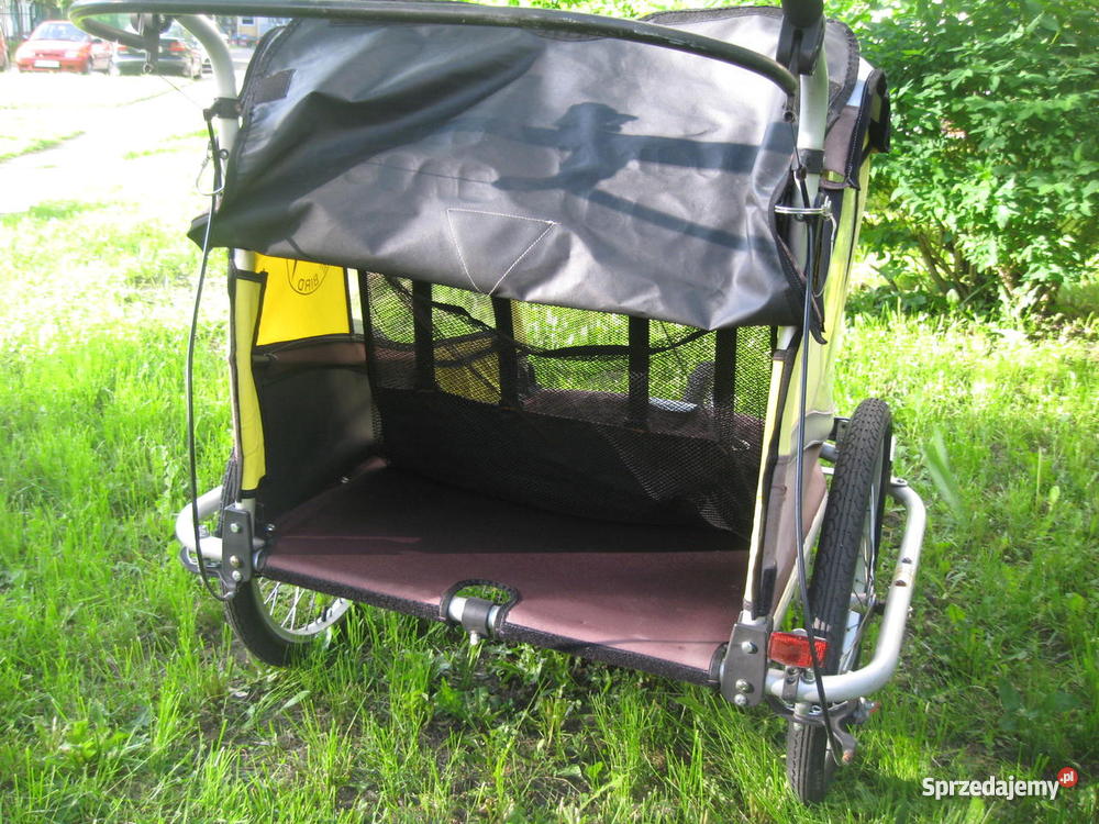 RIKSZA ROWEROWA ALUMINIOWA Łódź