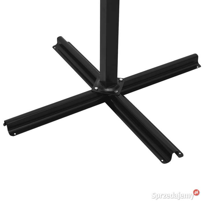 Wiszący parasol z drewnianym słupkiem 400x300
