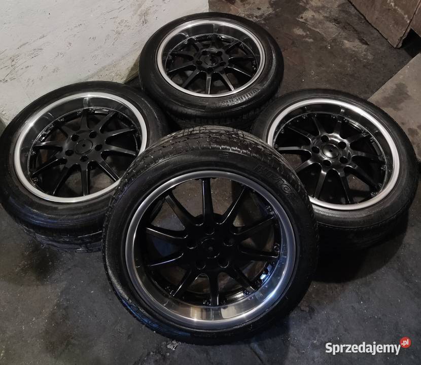 ASC Bruning 17 89J 5x110 polerowane ranty opony Opole sprzedam