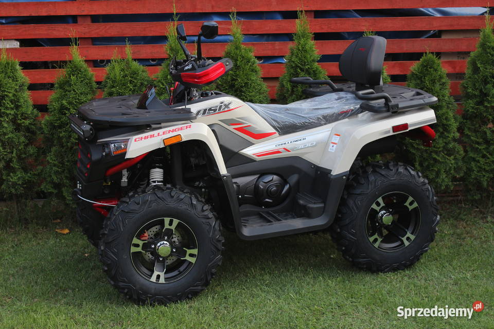 Quad Asix Challenger 300 homologacją wał kardana nieuszkodzony Goleniów