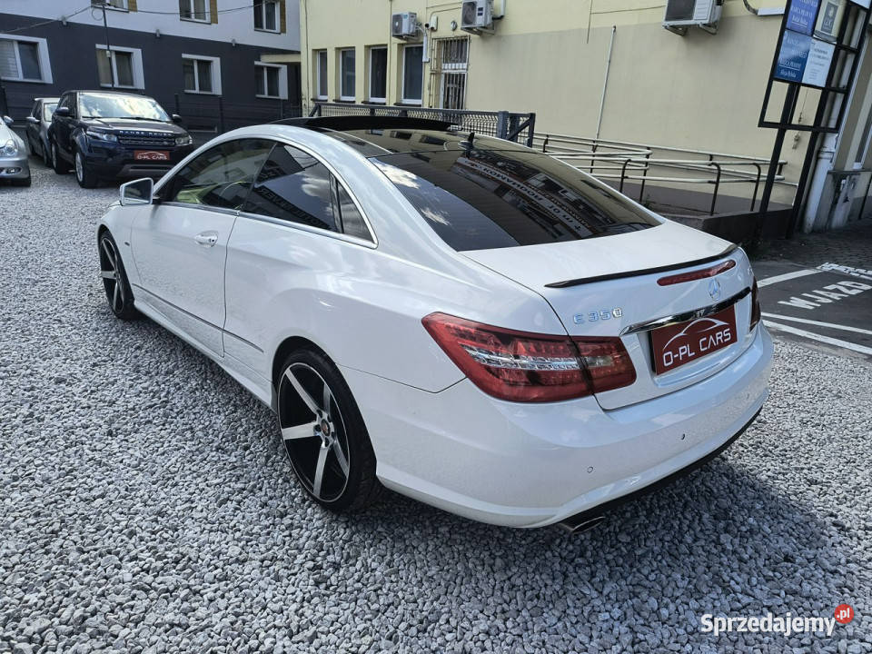 Mercedes E 350 Coupe Brązowe Skóry RADAR gniazdo USB Bydgoszcz