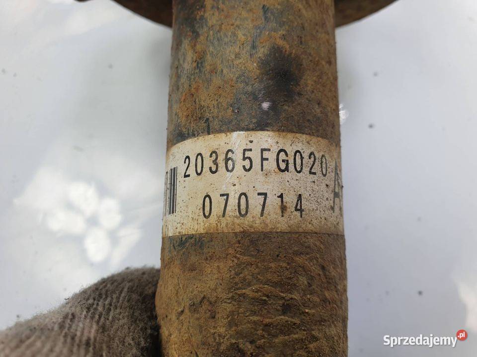 AMORTYZATOR LEWY TYŁ SUBARU IMPREZA 20365FG020 Lipno