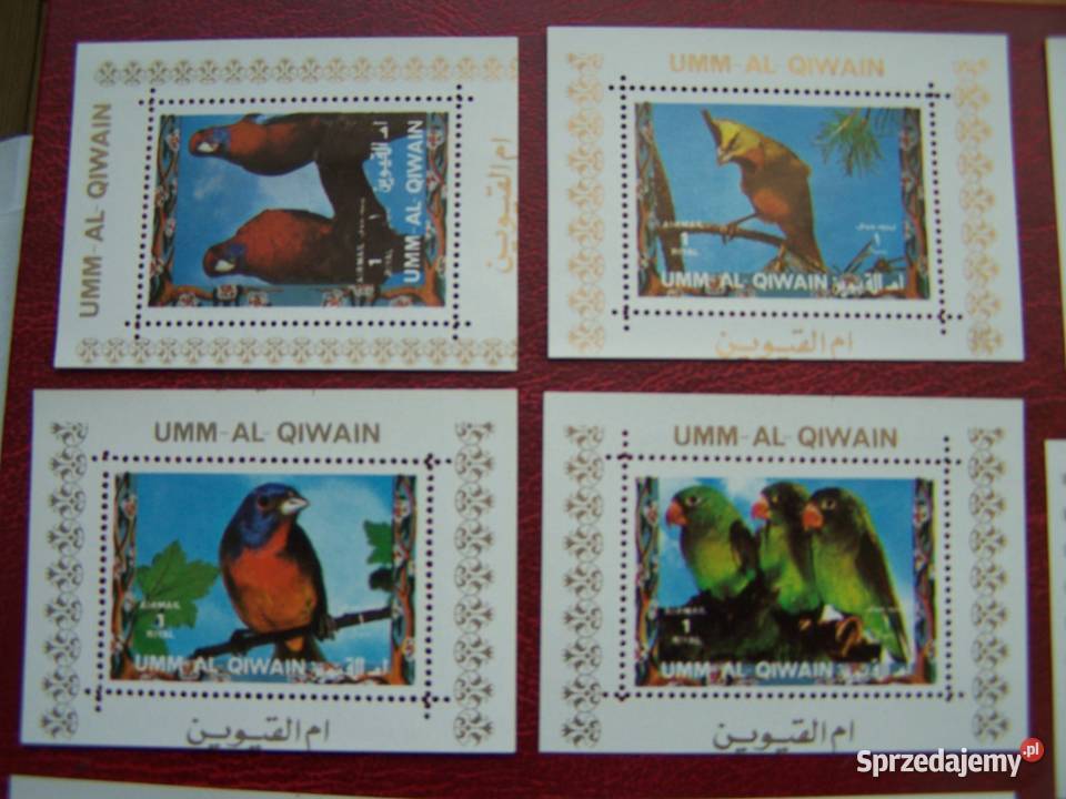 Umm Al Qiwain ZEA 1972 MNH Fauna Ptaki Tychy
