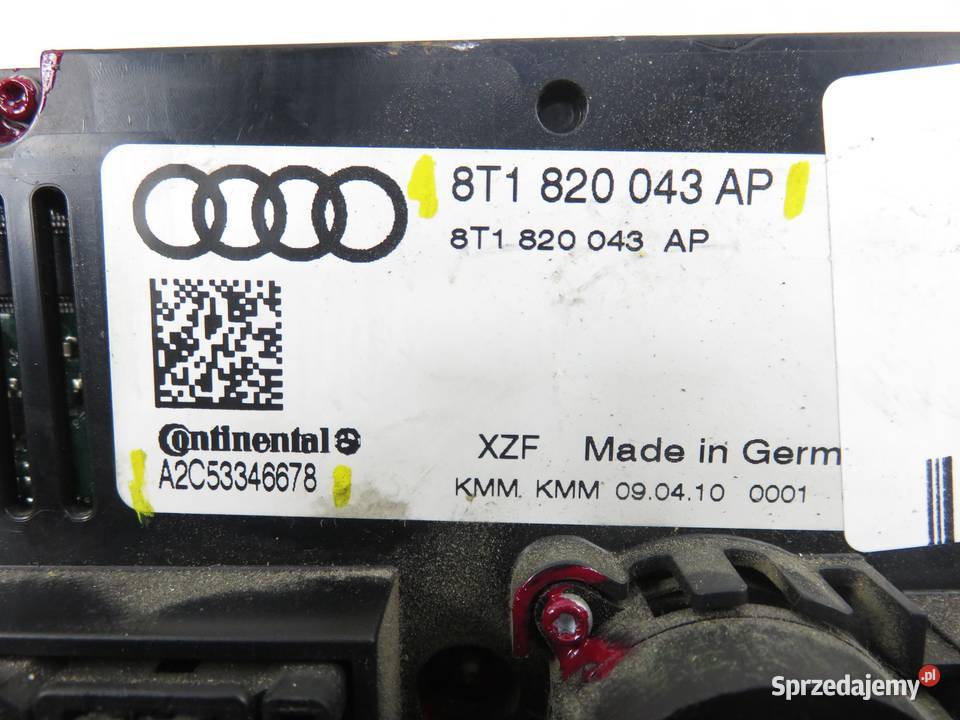 KLIMATRONIK AUDI Q5 8R 8T1820043AP A2C53346678
