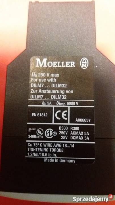 Elektroniczny moduł czasowy DILM32XTEY20 RAC240 Wyszków