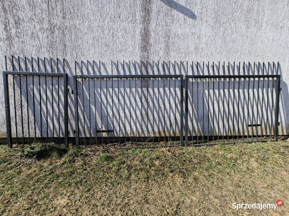 BRAMA stalowa z furtką Bramy warmińsko-mazurskie Brzozówko