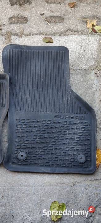 Dywaniki gumowe oryginalne Skoda Superb III Starogard Gdański