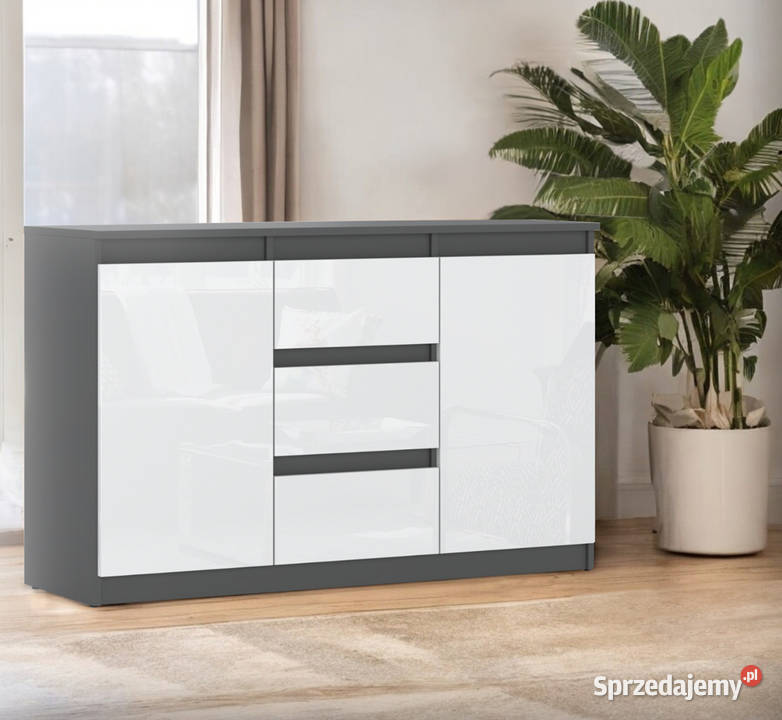 Komoda 3 Szuflady 120 Młodzieżowa Salon 35cm Elbląg