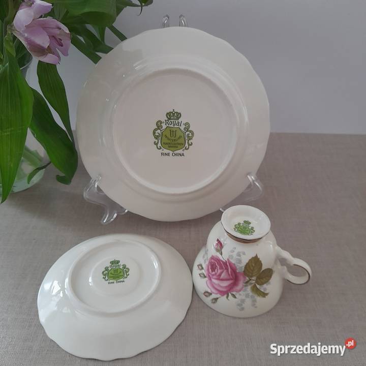 Trio Royal Winterling Bavaria Vintage filiżanka Bogatynia