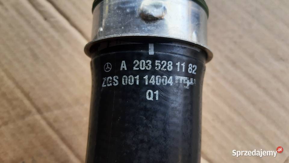 przewód intercoolera Mercedes A2035281182 osobowe
