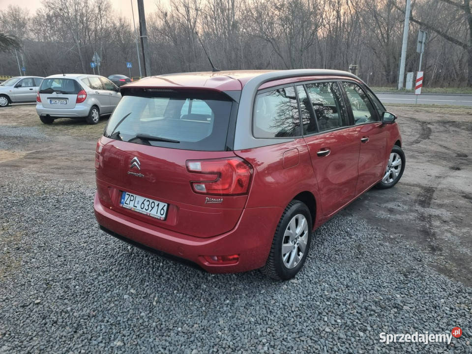 Citroen C4 Grand Picasso Salon II WŁ Navi Kamera światła LED Szczecin
