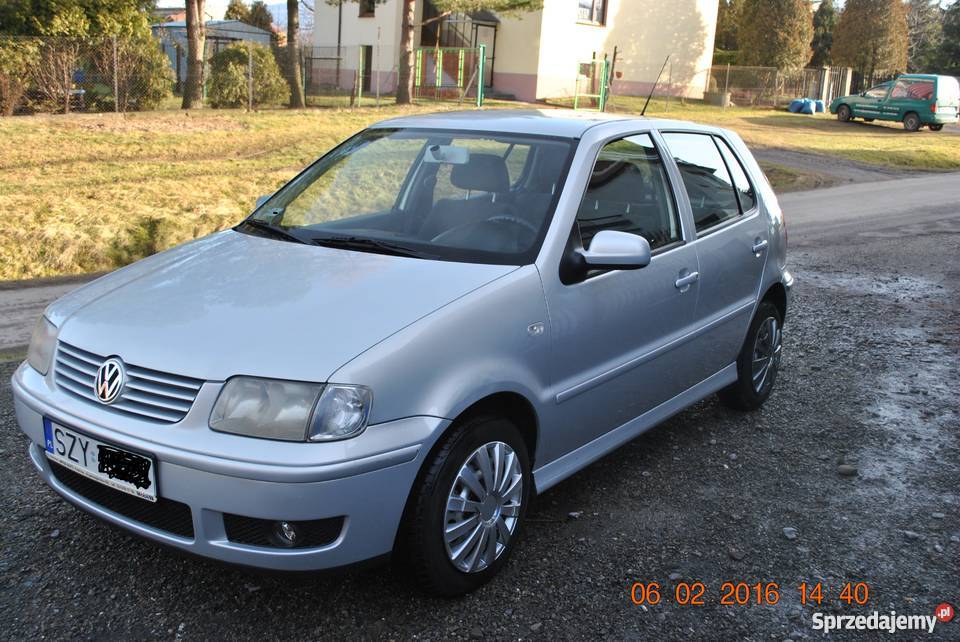 VV Polo 14 benzyna srebrny 2000 Radziechowy