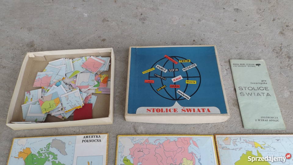Stare gry z Prlu Zestaw warmińsko-mazurskie Grodziczno sprzedam