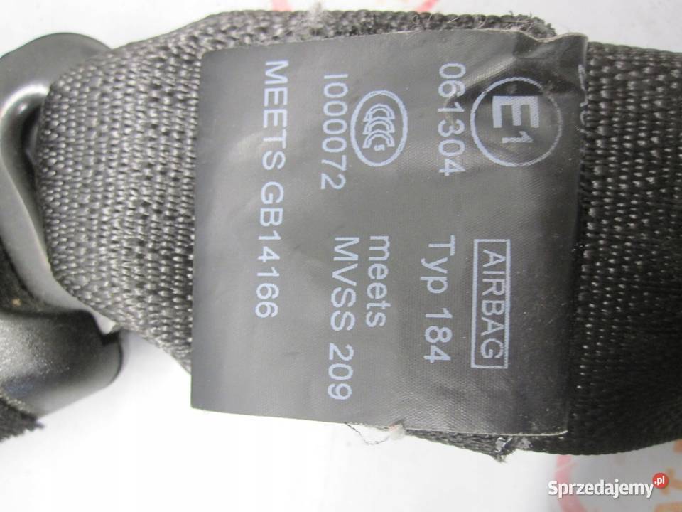 OPEL ZAFIRA TOURER C 13r pas bezpieczeństwa lewy Kielce