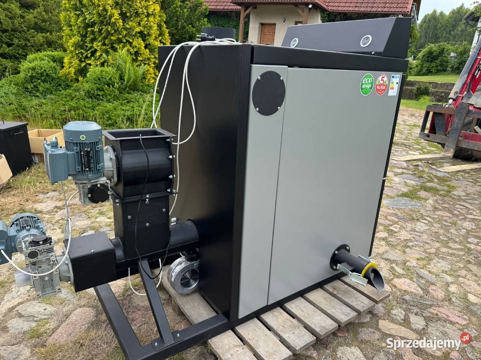 Piec kocioł co na trociny zrebki drzewne 150 kW Ogrzewanie Żółkiewka-Osada sprzedam