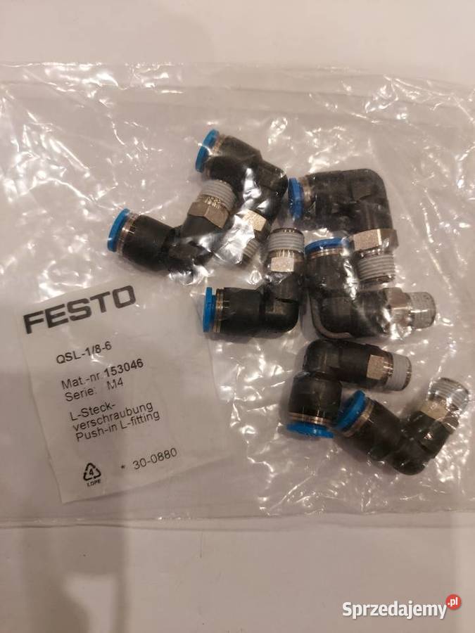 FESTO QSL186 złącze wtykowe L kat 153046 małopolskie Kraków sprzedam