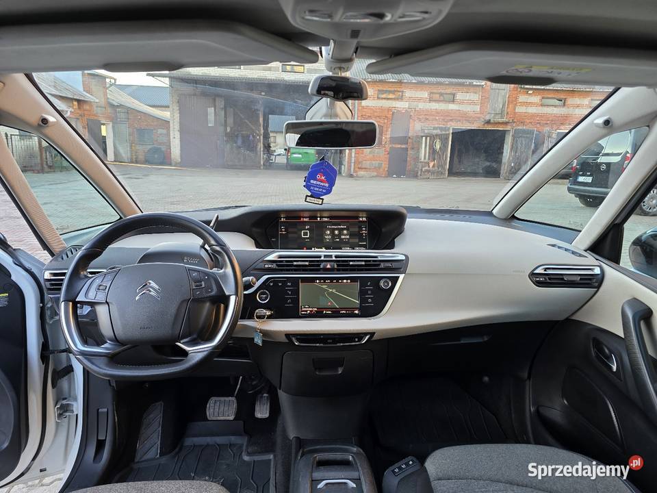 Citroen C4 Spacetourer Polski Salon BEZWYPADKOWY przyciemniane szyby Bąków Górny