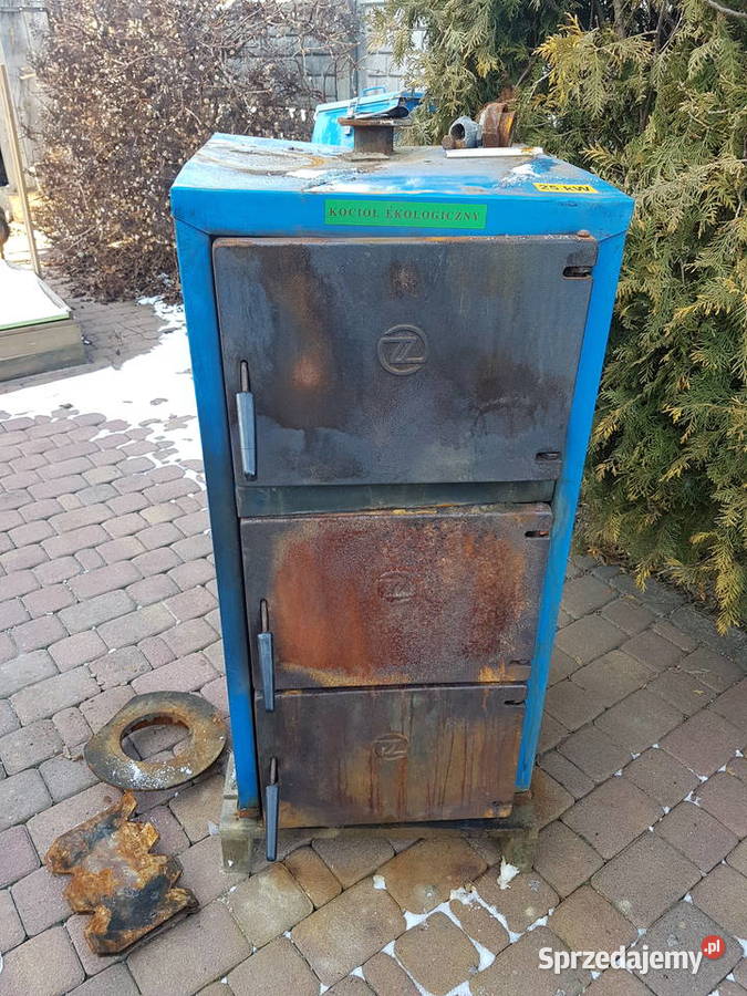PIEC ZEBIEC EKOGROSZEK 25KW PIEC WEGLOWY stal Turek