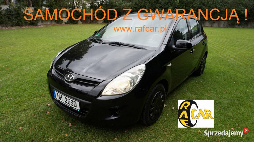 Hyundai i20 z Niemiec opłacony zadbany. Gwarancja I (2008-2014)