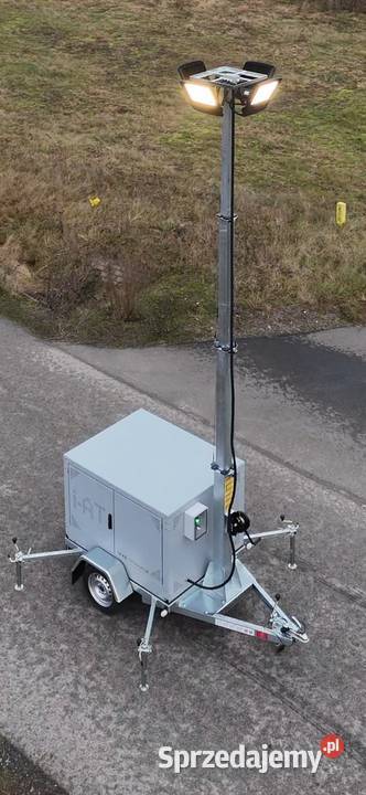 Mobilna przyczepa Oświetleniowa Maszt 1 Piotrków Trybunalski sprzedam