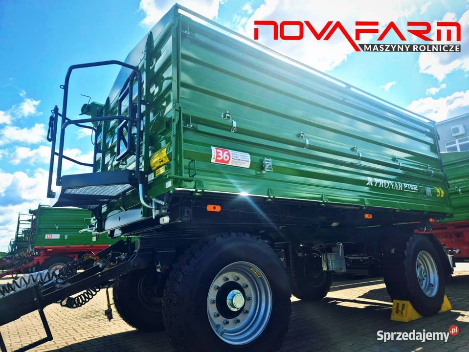 Przyczepa rolnicza PRONAR PT612 nowa model 2025 Kutno