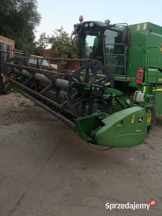 Heder 55 metra John deere 618r wielkopolskie Leszno