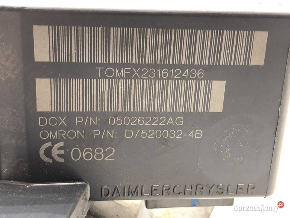 STACYJKA DODGE CALIBER 05057297AG 20 140 KLUCZYK