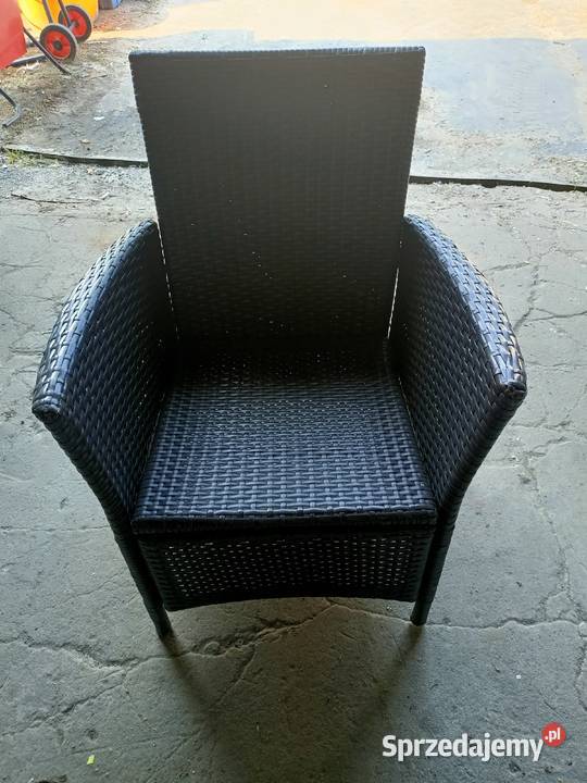 Krzesło fotel ogrodowy sztuczny rattan 4 venge Lubartów