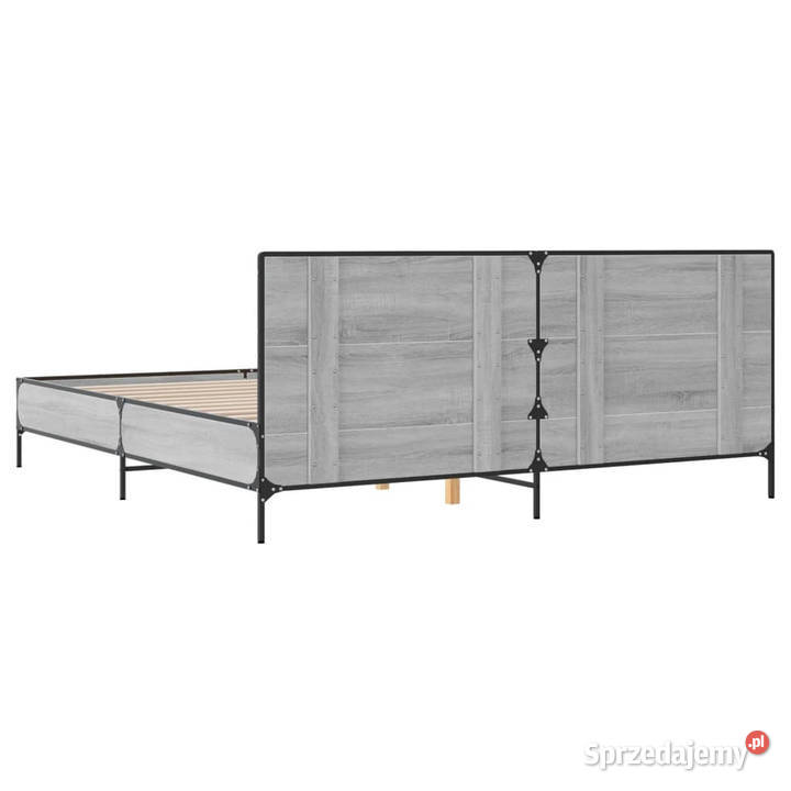 Rama łóżka szary dąb sonoma 180x200 WM3280015 Warszawa sprzedam