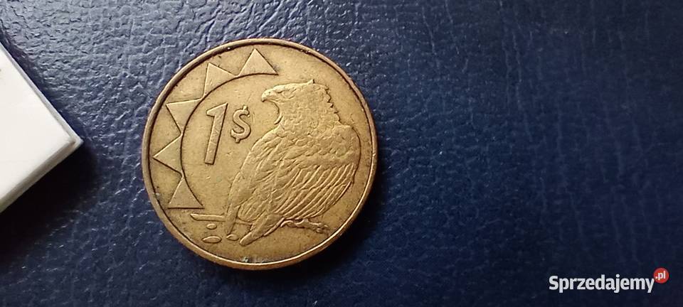 Stare monety 1 dolar 1993 Namibia