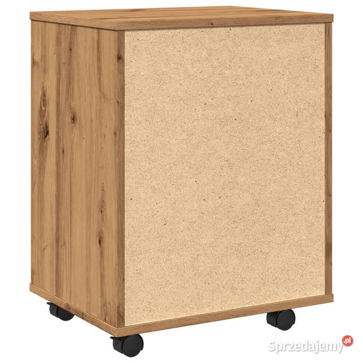 Szafka na kółkach dąb artisan 46x36x59 WM856661 Pozostałe Warszawa sprzedam