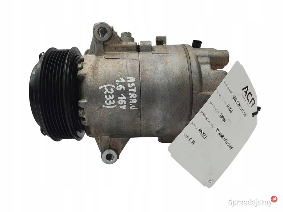 SPRĘŻARKA KLIMATYZACJI Opel Astra J 16 18 16V lubelskie