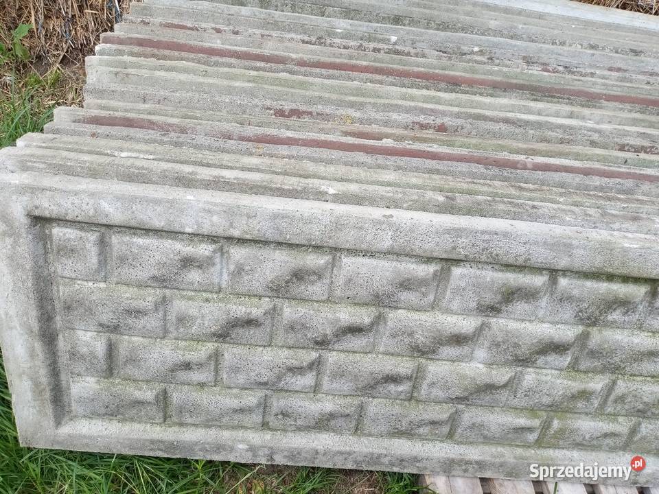 Ogrodzenie betonowe płot przęsła ogrodzeniowe