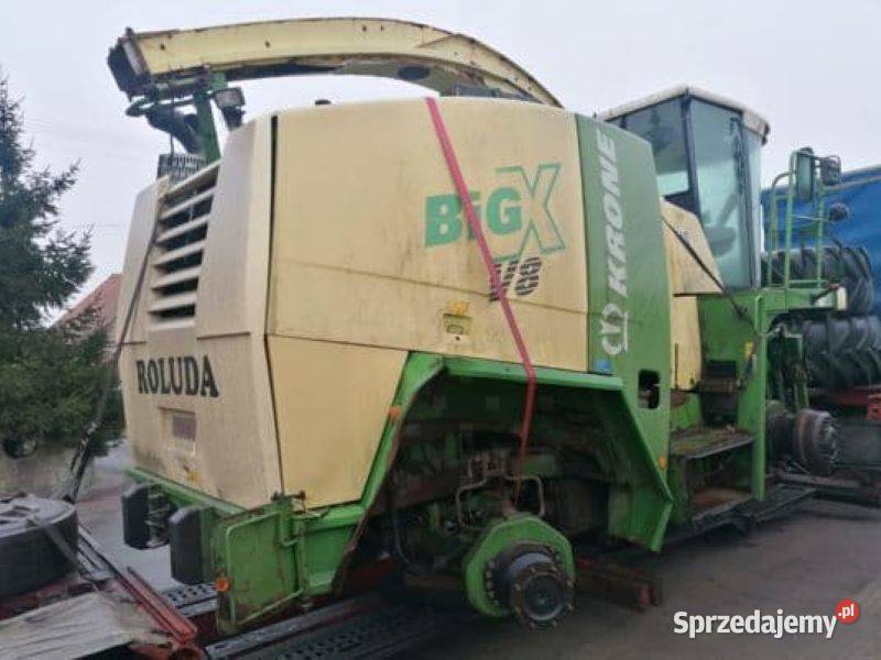 Krone BigX V8 Fotel operatora Wilkowo