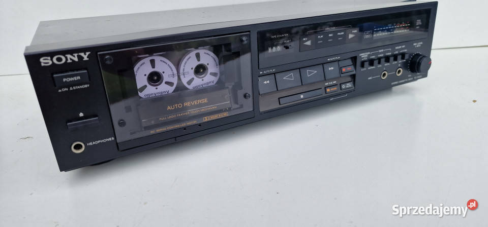 magnetofon SONY TC R 303 TCR303 Cassette Deck Międzychód